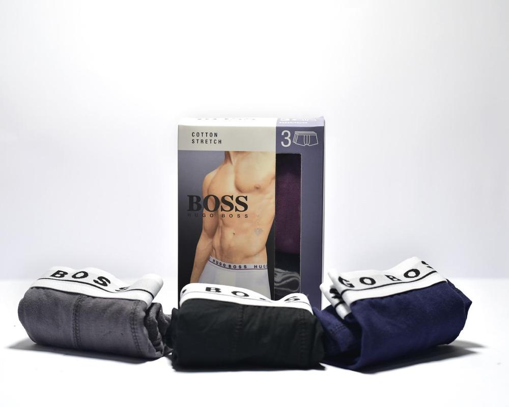 3-Pack Classic Men’s Cotton Boxers – Everyday Comfort & Style