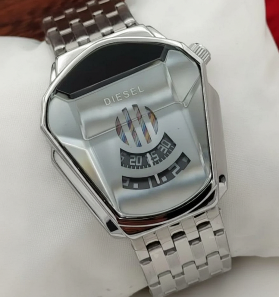 "Men’s Classic Stainless Steel Watch – Bold, Durable & Timeless (Free Delivery)"