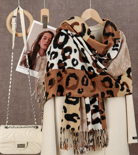 Imitation Cashmere Mid-Length Scarf – Warm & Stylish All-Match Design