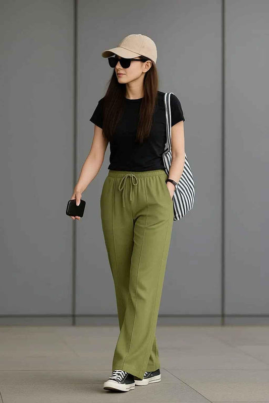 Olive Everyday Trouser – Timeless Comfort, Perfect Fit