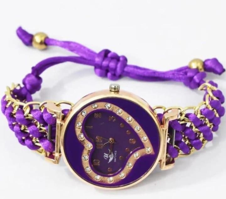 ✨ "Heart-Shaped Women’s Stainless Steel Watch – Elegant Colors + FREE Delivery"