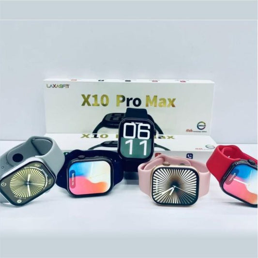 X10 Pro Max Smart Watch – 2025 Ultra Slim Edition