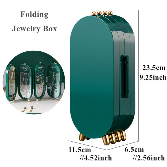 Foldable Jewelry Organizer – Elegant, Spacious & Convenient