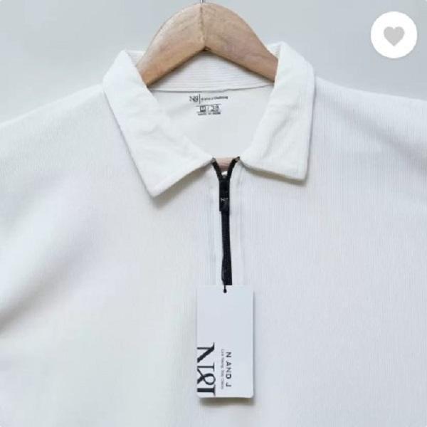 Men’s Classic Cotton Round Neck Shirt – Plain & Stylish (S-XL)