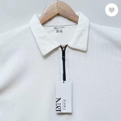 Men’s Classic Cotton Round Neck Shirt – Plain & Stylish (S-XL)