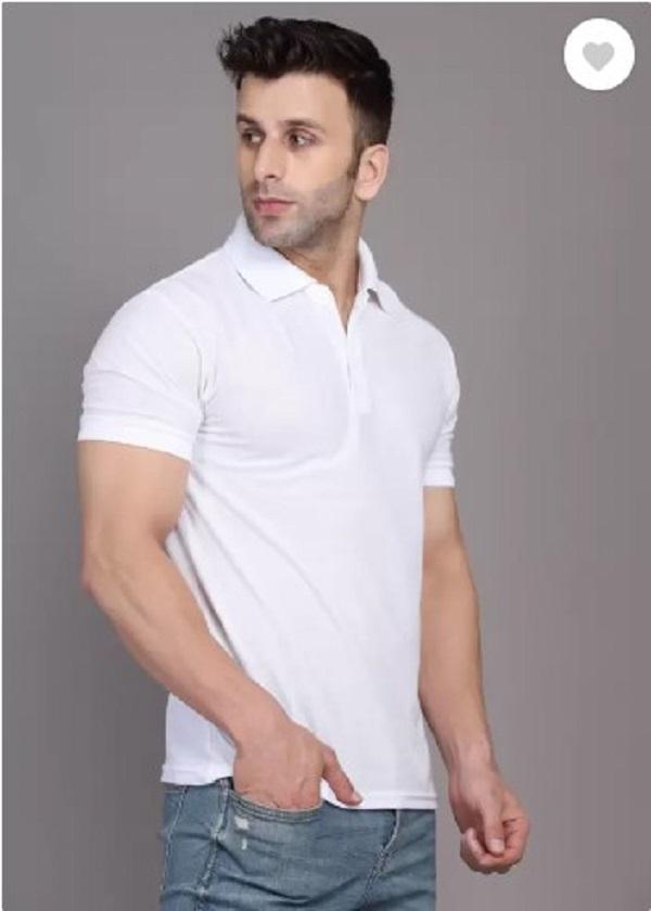 Men’s Premium Cotton Round Neck Shirt – Plain & Stylish (S-XL)