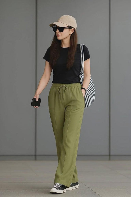 Olive Everyday Trouser – Timeless Comfort, Perfect Fit