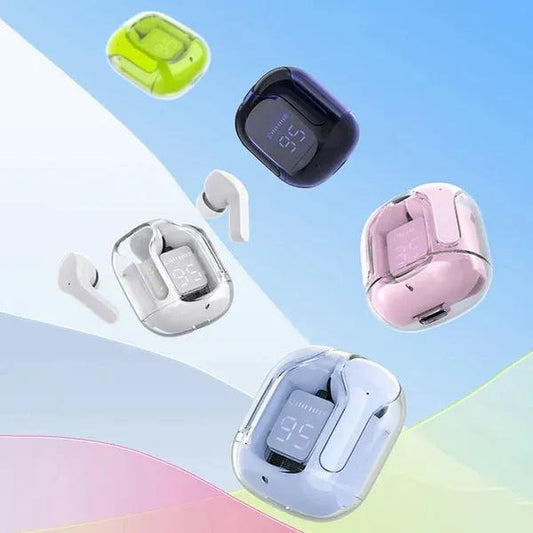 ✨ CrystalPods™ Wireless Earbuds – Free Delivery Across Pakistan