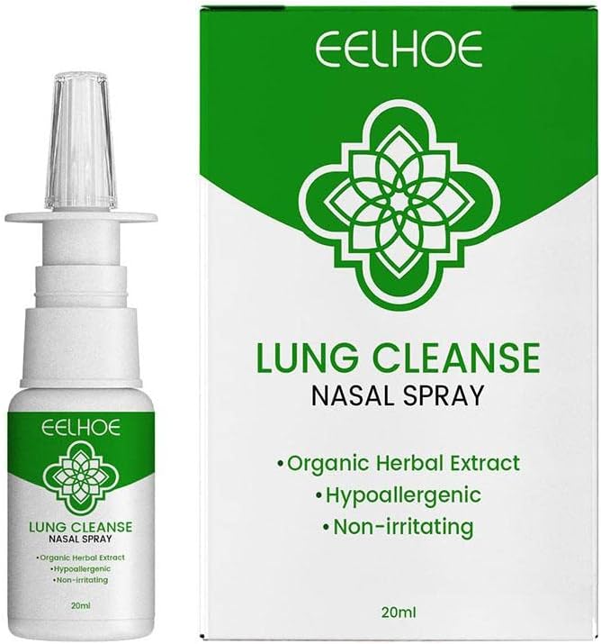 🌿 Ellehoe™ Lung Cleanse Nasal Spray – Breathe Freely & Feel Refreshed (20ml)