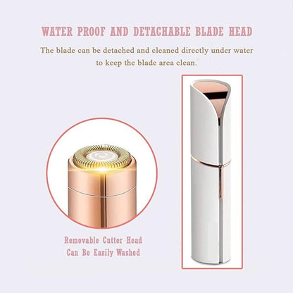 FlawlessGlow™ Instant Painless Facial Hair Remover – Smooth Skin in Seconds