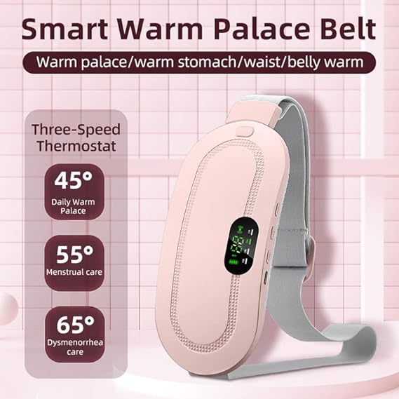 CrampRelief Pro™ Smart Heating & Massage Belt – Pain Gone in Minutes