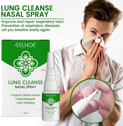 🌿 Ellehoe™ Lung Cleanse Nasal Spray – Breathe Freely & Feel Refreshed (20ml)