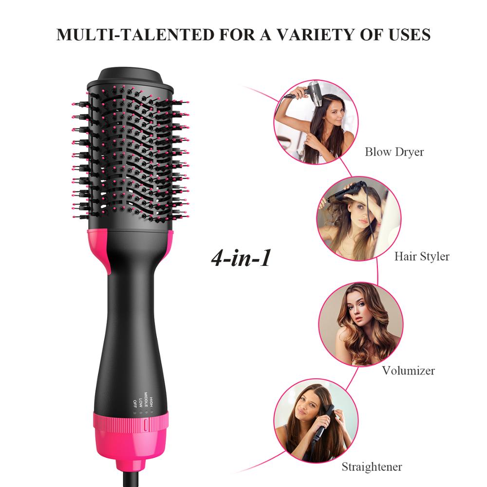 (4 IN 1 ) One Step Hot Air Brush