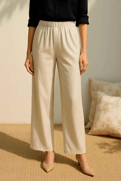 Classic Cream Trouser – Timeless Elegance, Everyday Comfort