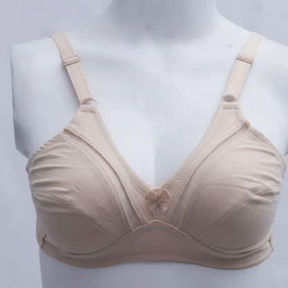 🔥 Beige Lycra Sports Bra – Flex, Breathe &amp; Conquer Every Move 🔥