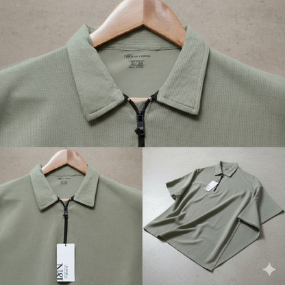 Men’s Cotton Round Neck T-Shirt – Classic Comfort, Everyday Essential