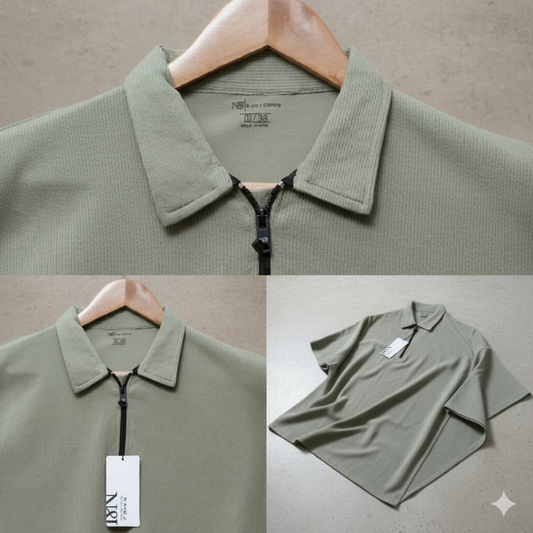 Men’s Cotton Round Neck T-Shirt – Classic Comfort, Everyday Essential