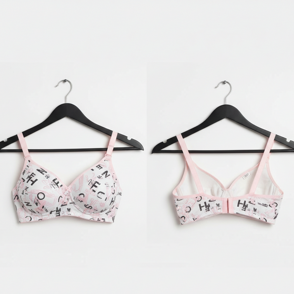 Malai Printed Padded Bra – Comfortable Lightweight Everyday Wear