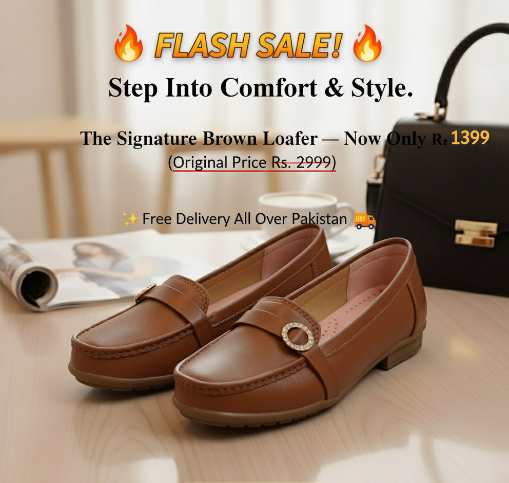 ✨ Women’s Brown PVC Flat Chappal – Casual Comfort with Style