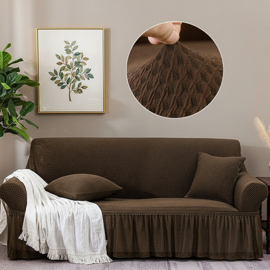 🛋️ 3-Seater Mesh Sofa Cover – Stylish, Durable & Easy to Install