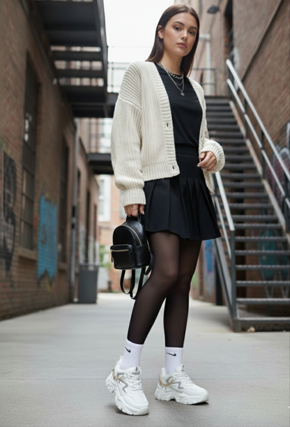 “White Luxe Women’s Joggers – Effortless Chic Meets All-Day Comfort”