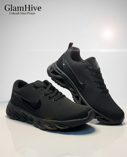 Classic Black Men’s Joggers – Stylish Comfort for Walking & Fancy Wear