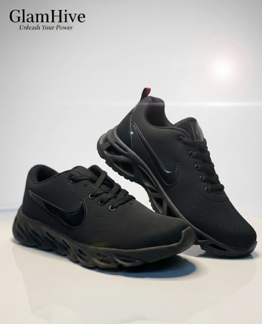 Classic Black Men’s Joggers – Stylish Comfort for Walking & Fancy Wear