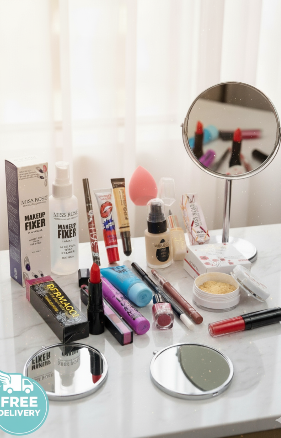 Ultimate All-in-One Makeup Kit – Glow Like a Queen