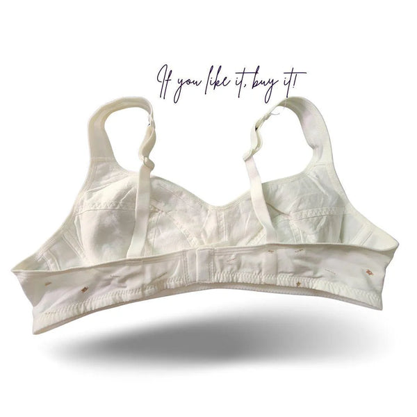 Lightweight Cotton Printed Full-Cup Bra – Comfortable Everyday Support | Cup A