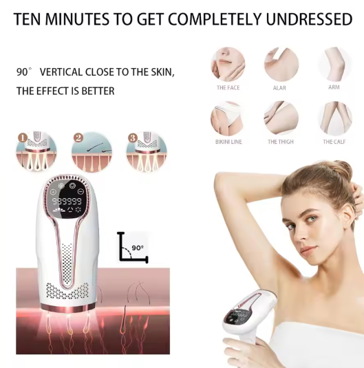 Babyverse IPL Hair Removal Device – Professional Full-Body Hair & Skin Treatment