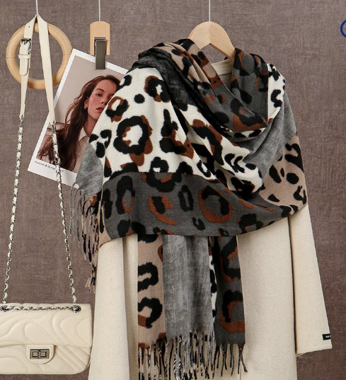 Imitation Cashmere Mid-Length Scarf – Warm & Stylish All-Match Design
