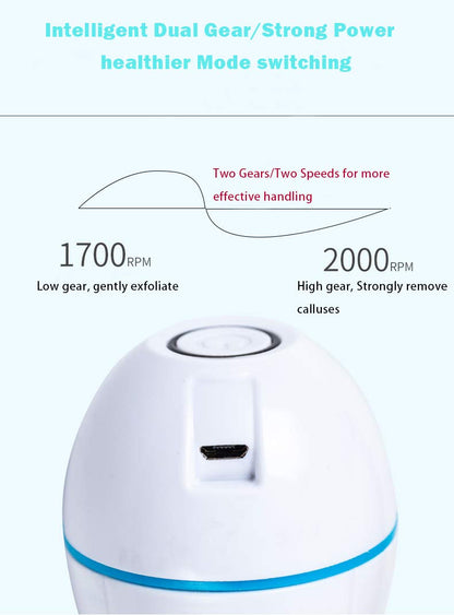 ✨ Electric Callus Remover – Smooth, Soft Feet in Minutes! ✨