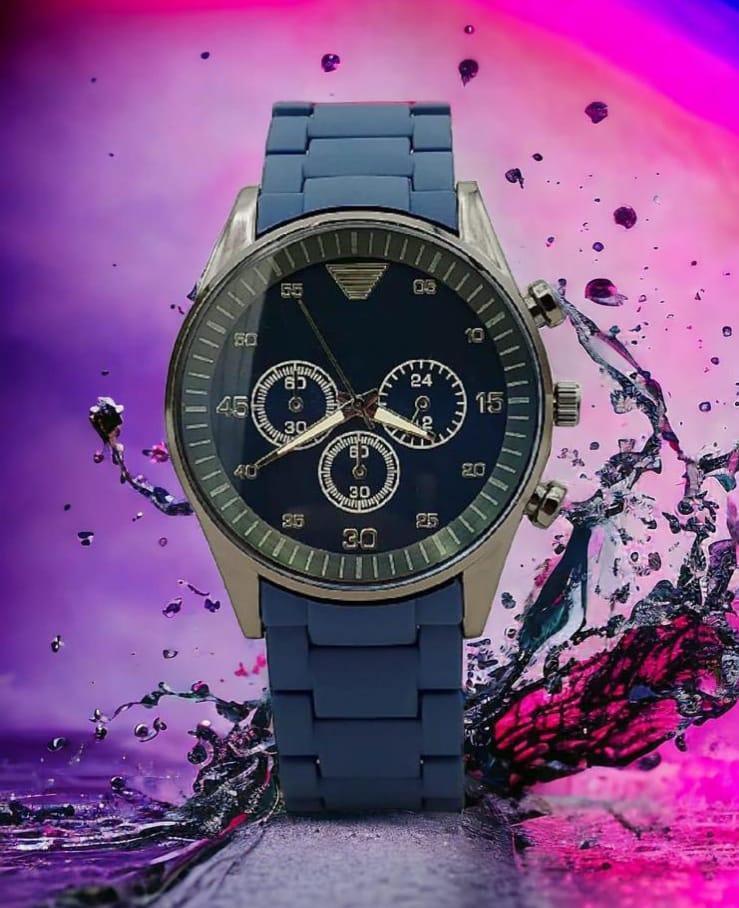 ✨ "Luxury Men’s Stainless Steel Watch – Iconic Style + FREE Delivery"