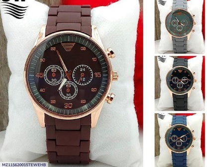 ✨ "Luxury Men’s Stainless Steel Watch – Iconic Style + FREE Delivery"