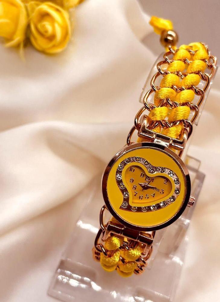 ✨ "Heart-Shaped Women’s Stainless Steel Watch – Elegant Colors + FREE Delivery"