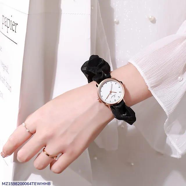 ✨ "Elegant Women’s Bracelet Watch – Stainless Steel Luxury + FREE Delivery"