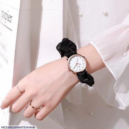 ✨ "Elegant Women’s Bracelet Watch – Stainless Steel Luxury + FREE Delivery"