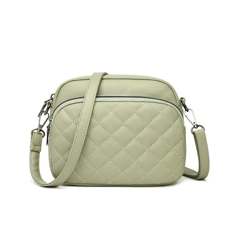✨ "Elegant Green Embroidered Crossbody Bag – Chic Everyday Style + FREE Delivery"