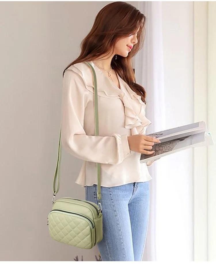 ✨ "Elegant Green Embroidered Crossbody Bag – Chic Everyday Style + FREE Delivery"