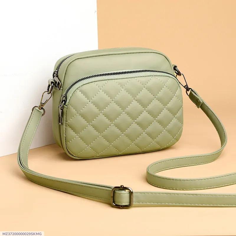 ✨ "Elegant Green Embroidered Crossbody Bag – Chic Everyday Style + FREE Delivery"