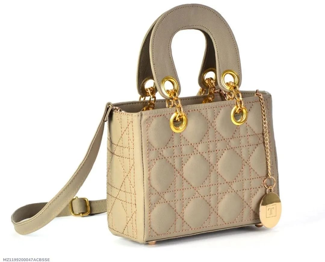 ✨ "Beige Embroidered Crossbody Bag – Multipurpose Elegance + FREE Delivery"