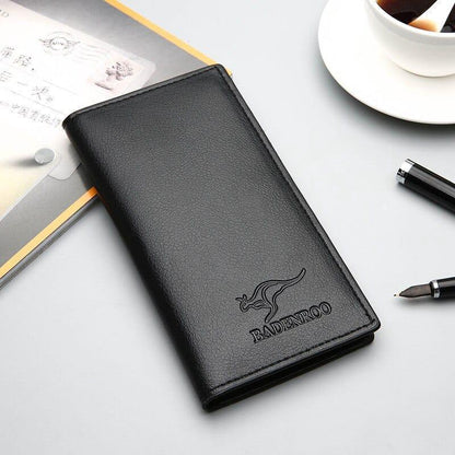 👜 "Slim & Stylish PU Leather Bi-Fold Wallet – Everyday Luxury Made Easy"