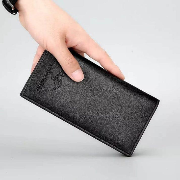👜 "Slim & Stylish PU Leather Bi-Fold Wallet – Everyday Luxury Made Easy"