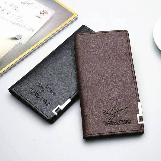 👜 "Slim & Stylish PU Leather Bi-Fold Wallet – Everyday Luxury Made Easy"