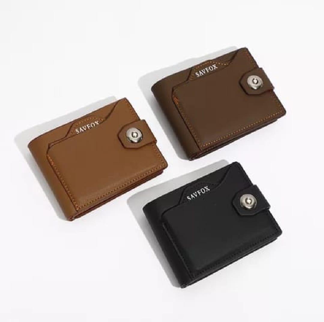 ✨ "Slim PU Leather Wallet – Stylish, Lightweight & Pocket-Friendly"