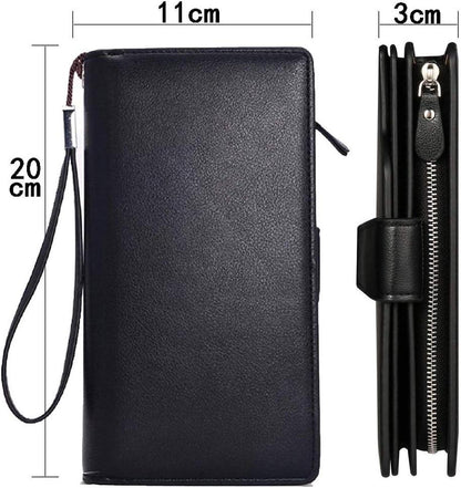 🔥 "Genuine Leather Men’s Wallet – Timeless Style & Lasting Durability"