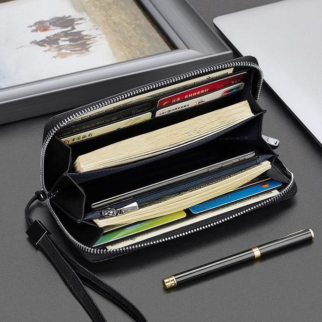 ✨ "Unisex PU Leather Long Wallet – Stylish, Sleek & Everyday Essential"