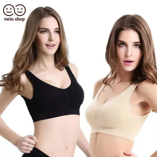 🏋️♀️ Beige Lycra Sports Bra – Stretch, Comfort &amp; Everyday Support 🏋️♀️