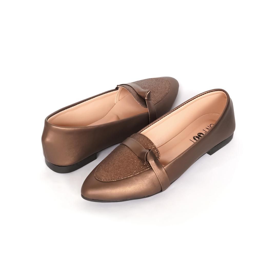 GlamHive™ Brown Rexine Pumps – Elegant, Comfortable & Perfect for Every Occasion