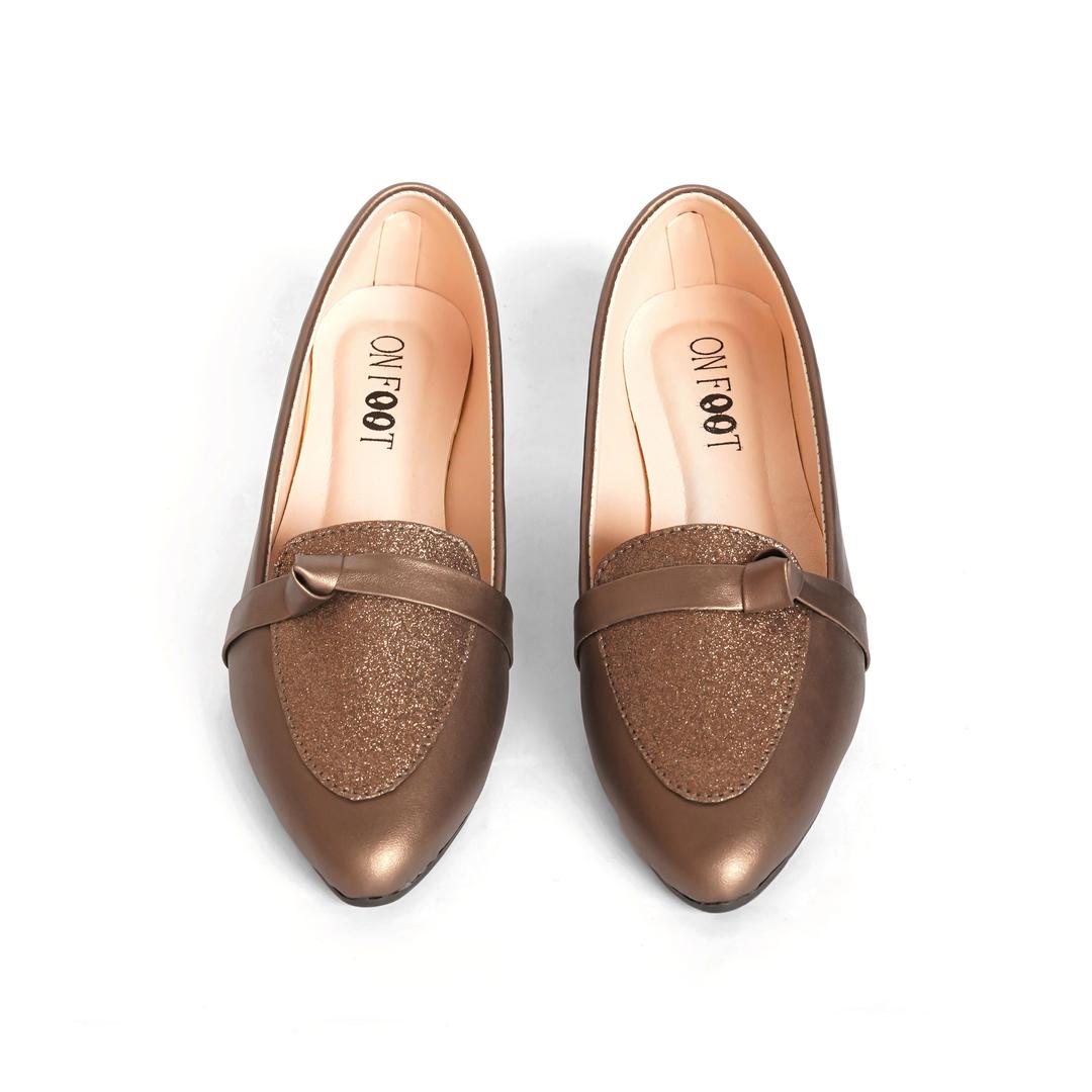 GlamHive™ Brown Rexine Pumps – Elegant, Comfortable & Perfect for Every Occasion